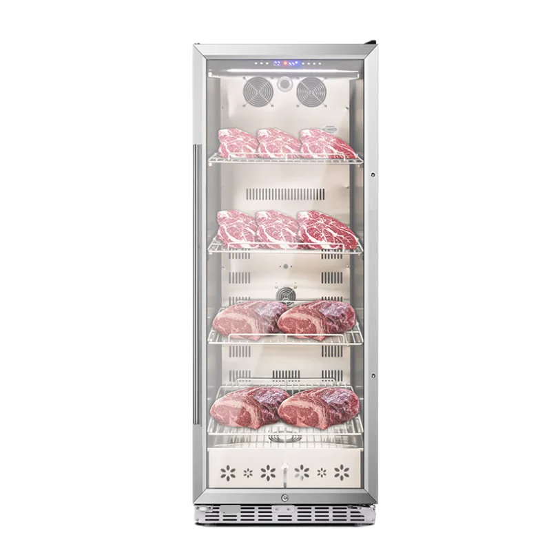 Cabinet Aged Beef Refrigerator Restaurant 380L Beef Drying Machine Aged Beef Refrigerator Meat Maturation
Cabinet Aged Beef Refrigerator Restaurant 380L Beef Drying Machine Aged Beef Refrigerator Meat Maturation