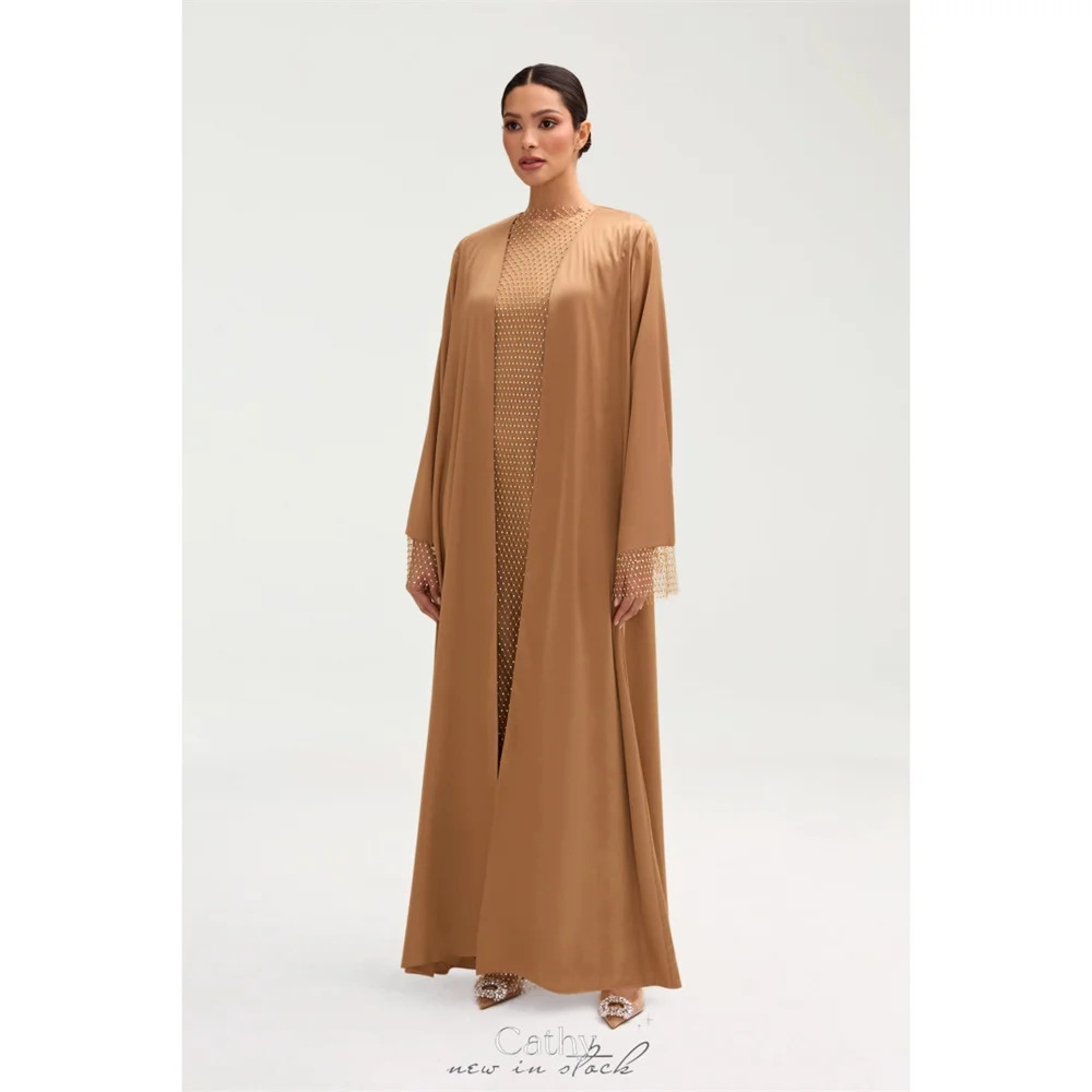 Cathy Loose Straight Mesh Lined Muslim Prom Dress Elegant Ankle-length vestidos de noiva Long Sleeves Customized Evening Dresses
Cathy Loose Straight Mesh Lined Muslim Prom Dress Elegant Ankle-length vestidos de noiva Long Sleeves Customized Evening Dresses