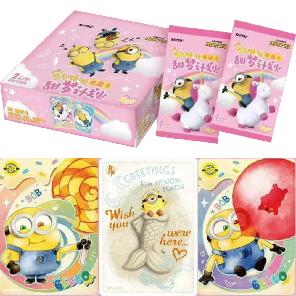 Kayou Minions Sweet Dream Plan Collectible Cards Booster Box - Official Despicable Me Minions Trading Cards with Cute Unicorn
Kayou Minions Sweet Dream Plan Collectible Cards Booster Box - Official Despicable Me Minions Trading Cards with Cute Unicorn