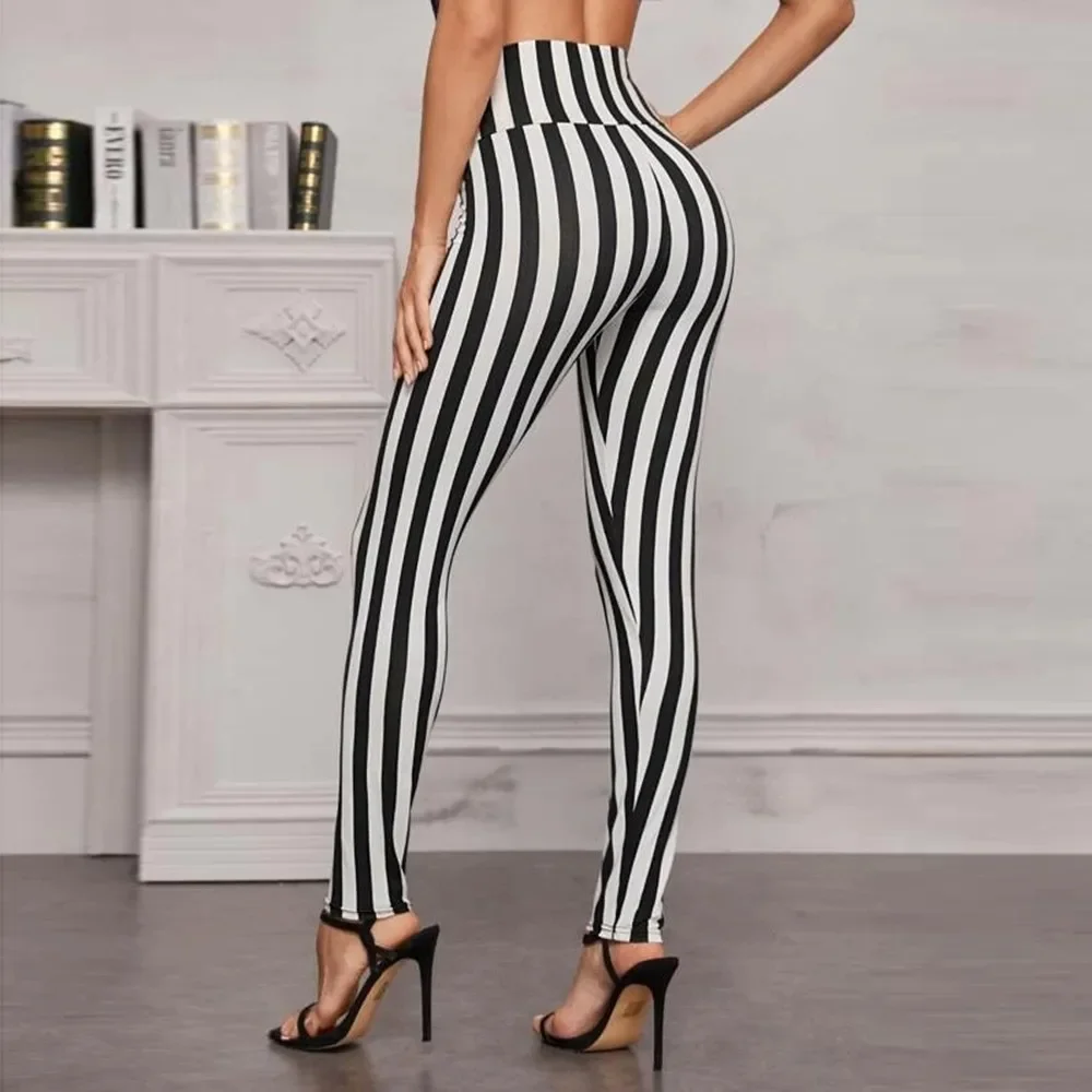 Stripe High Waist Leggings Push Up Yoga Sport Workout Pants Women Fitness Running Pants Energy Elastic Trousers Gym Girl Tights
Stripe High Waist Leggings Push Up Yoga Sport Workout Pants Women Fitness Running Pants Energy Elastic Trousers Gym Girl Tights