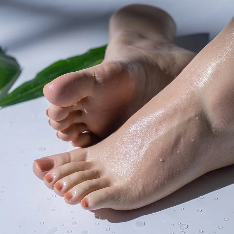 Lifelike Female Women Silicone Foot Model Large Mannequin Feet Fetish Shoes Jewelry Display Medical Painting Fake Foot Z4100
Lifelike Female Women Silicone Foot Model Large Mannequin Feet Fetish Shoes Jewelry Display Medical Painting Fake Foot Z4100