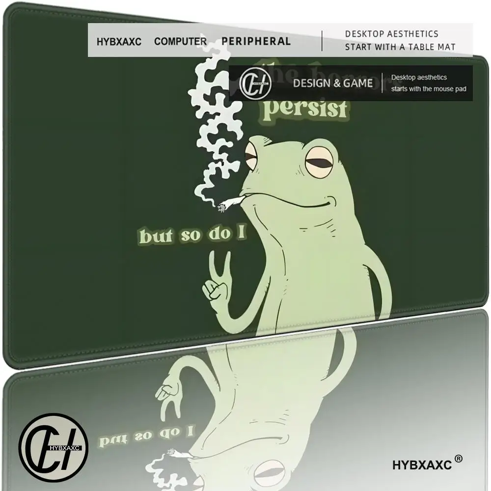 Funny frog Mouse Pad The Magic Gathering Playmat 24X14 MTG TCG Office Desk Mat for Work Game PC Laptop Rug Carpet MousePad XAXC