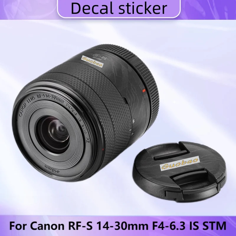 For Canon RF-S 14-30mm F4-6.3 Lens Decal Skin for Canon RFS14-30 Lens Wrap Cover 1430 Sticker RF-S 14-30 Wrap Skin
For Canon RF-S 14-30mm F4-6.3 Lens Decal Skin for Canon RFS14-30 Lens Wrap Cover 1430 Sticker RF-S 14-30 Wrap Skin