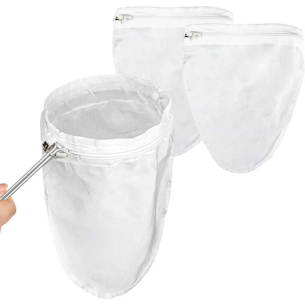 3 шт. мешки для ситечка с мелкой сеткой — многоразовый мешок для сыра RAINFLOW с ручкой из нержавеющей стали, средний размер, пищевой гр
3 шт. мешки для ситечка с мелкой сеткой — многоразовый мешок для сыра RAINFLOW с ручкой из нержавеющей стали, средний размер, пищевой гр