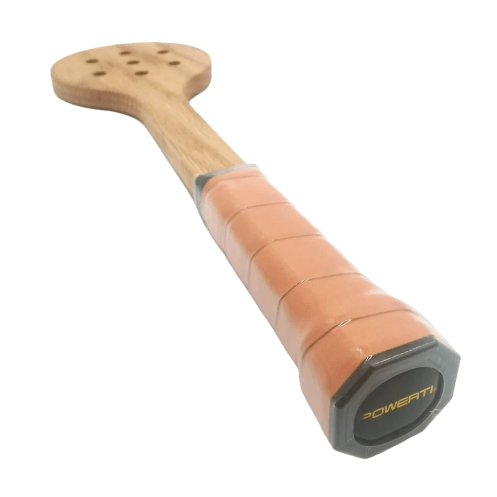 Wood Wooden Tennis Racket Lightweight Perforated Head Tennis Practice Bat Compact Size Handheld Padel Training Paddle
Wood Wooden Tennis Racket Lightweight Perforated Head Tennis Practice Bat Compact Size Handheld Padel Training Paddle