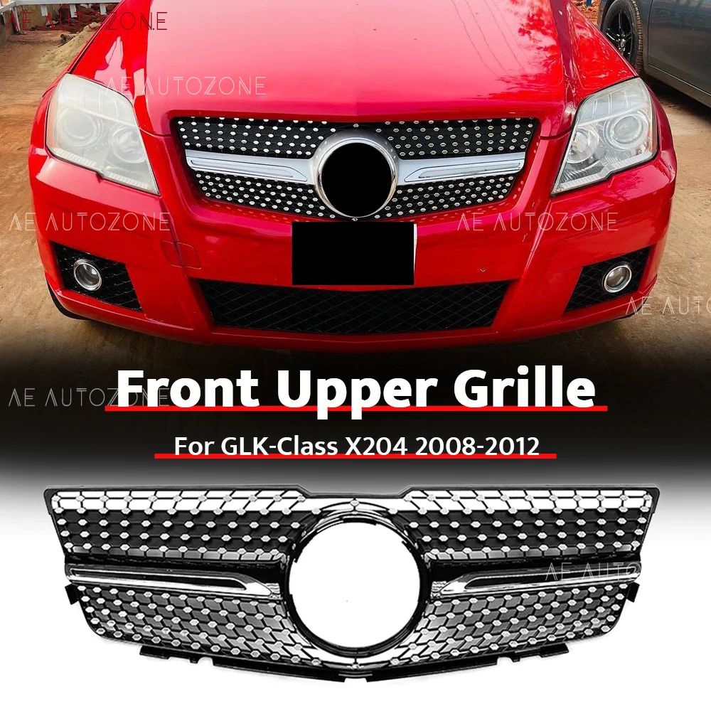 Chrome Silver OE Double Bar Front Grille For GLK-Class X204 2008-2012 GLK280 GLK300 GLK350
Chrome Silver OE Double Bar Front Grille For GLK-Class X204 2008-2012 GLK280 GLK300 GLK350
