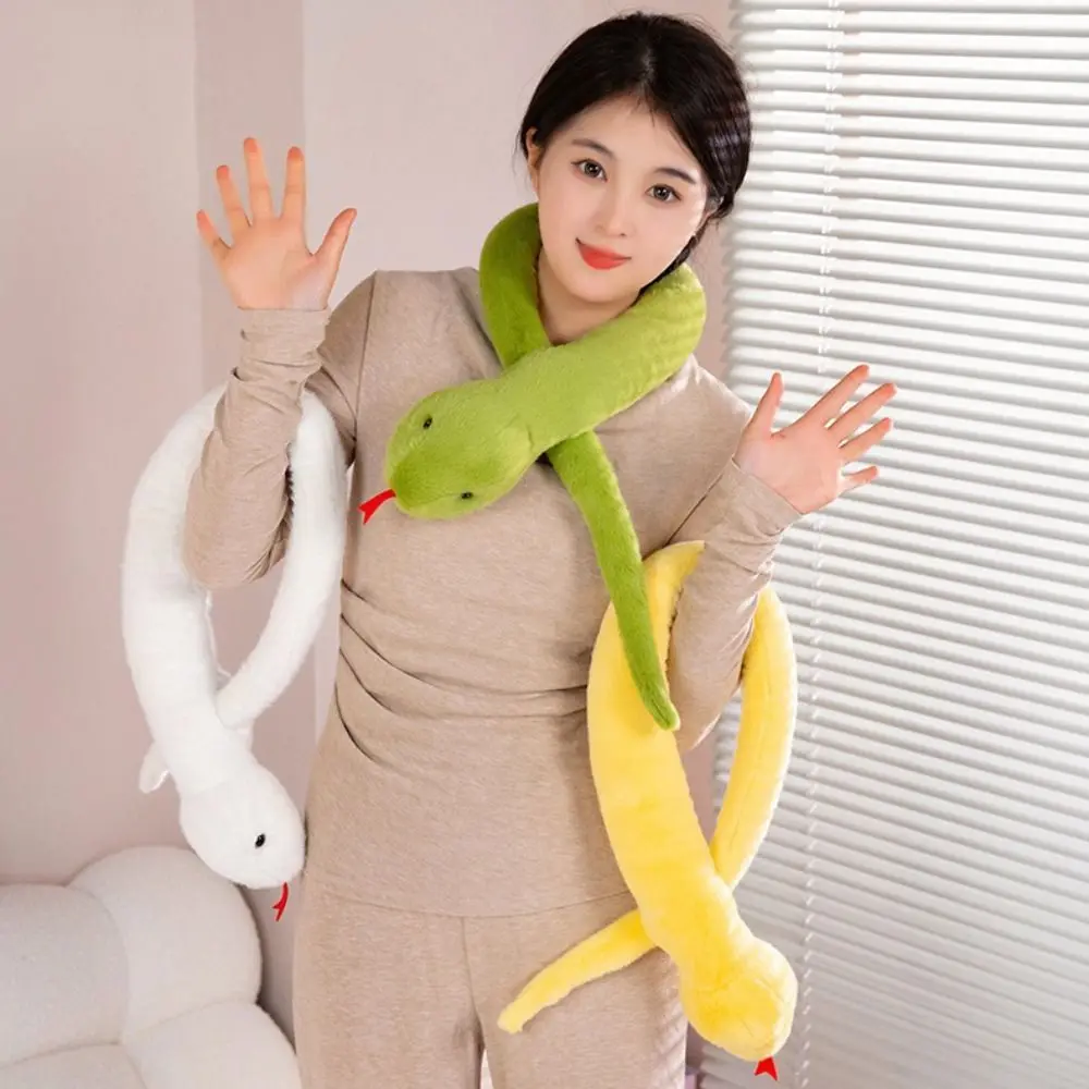 Plush Year of The Snake Plush Toy Wrap Around Arm Little Snake Snake Stuffed Plush Doll Comfort Fluffy Snake Animal Doll
Plush Year of The Snake Plush Toy Wrap Around Arm Little Snake Snake Stuffed Plush Doll Comfort Fluffy Snake Animal Doll