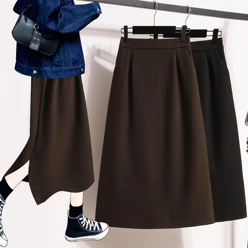 plus Size Women's Fashion High Waist A-Line Midi Skirt Spring 2026 Color Versatile Elastic Waist Slimming Style
plus Size Women's Fashion High Waist A-Line Midi Skirt Spring 2026 Color Versatile Elastic Waist Slimming Style