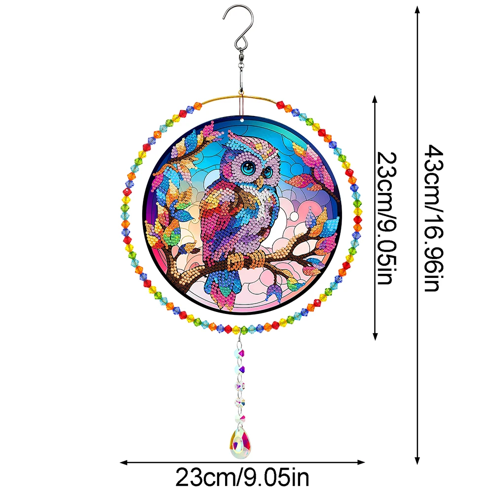 Suncatcher Diamond Painting Hanging Sign Mandala Diamond Painting Art Pendant Diamond Painting Hanging Decor Home Windows Decor
Suncatcher Diamond Painting Hanging Sign Mandala Diamond Painting Art Pendant Diamond Painting Hanging Decor Home Windows Decor