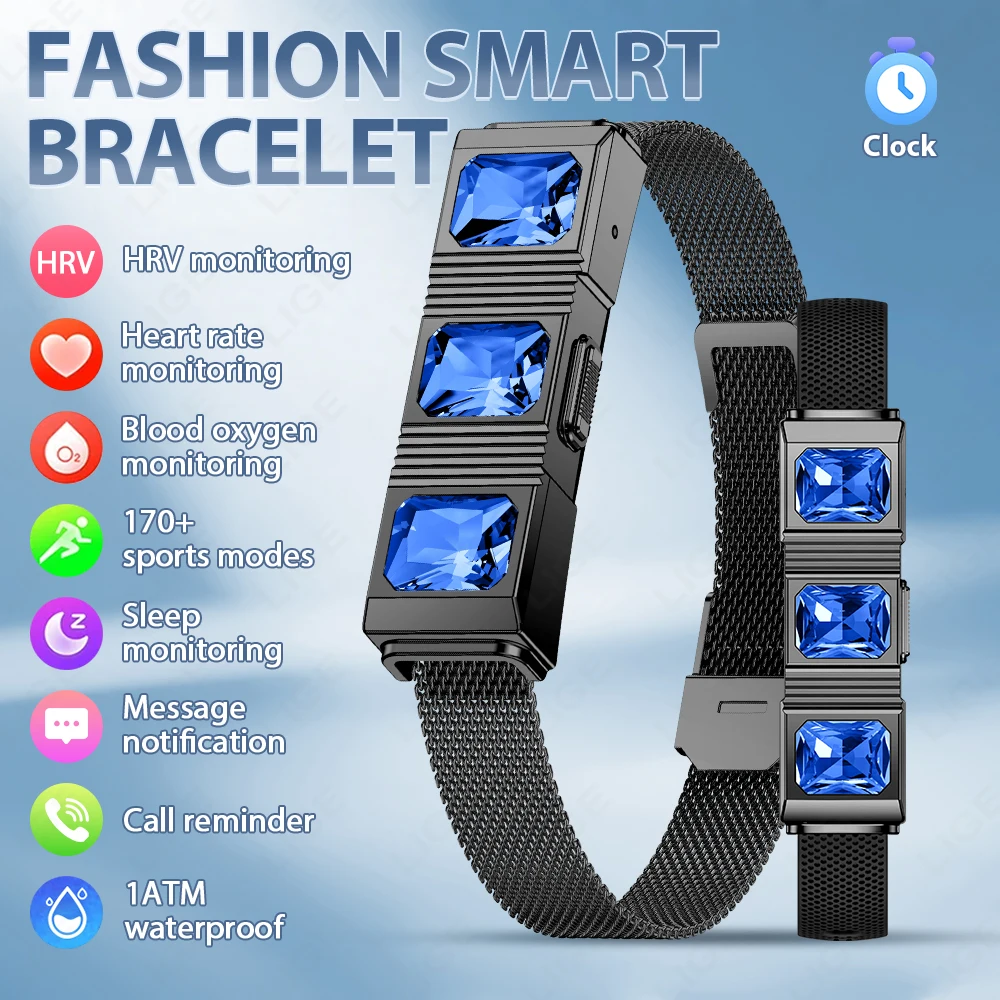 LIGE Luxury Women Smart Watch 1ATM waterproof Sports Fitness Health Monitor Women Bracelet Alarm Call Reminder Ladies Smartwatch
LIGE Luxury Women Smart Watch 1ATM waterproof Sports Fitness Health Monitor Women Bracelet Alarm Call Reminder Ladies Smartwatch