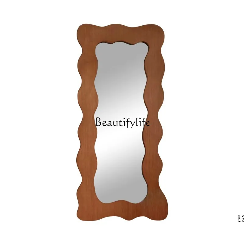 American Dressing Mirror Mid-Ancient Light Luxury Special-Shaped Floor Full Body Wall-Mounted Full-Length Mirror
American Dressing Mirror Mid-Ancient Light Luxury Special-Shaped Floor Full Body Wall-Mounted Full-Length Mirror
