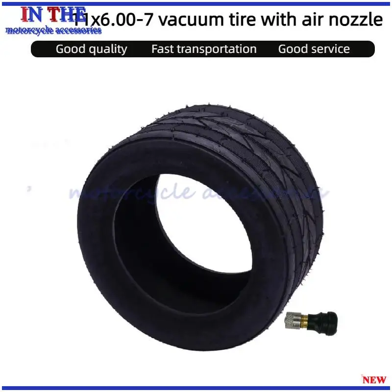 11x6.00-7 Vacuum Off-Road Tires for ATV and Go-Kart Applications on Sand and Dirt
11x6.00-7 Vacuum Off-Road Tires for ATV and Go-Kart Applications on Sand and Dirt
