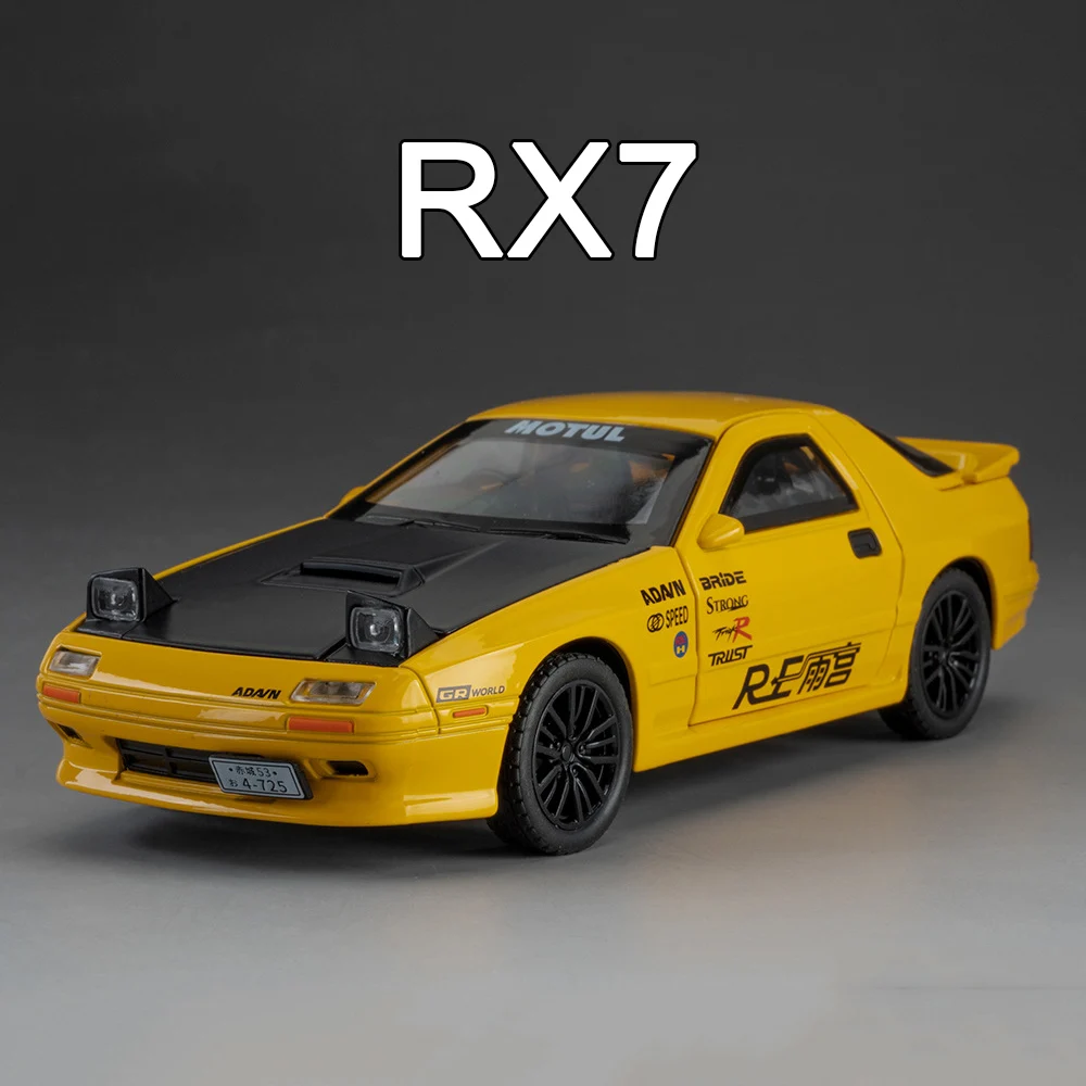 1:32 сплав RX7 модели автомобилей игрушки со световым музыкальным транспортным средством резиновые шины колесо рулевое управление миниатюрный суперкар подарки для малышей
1:32 сплав RX7 модели автомобилей игрушки со световым музыкальным транспортным средством резиновые шины колесо рулевое управление миниатюрный суперкар подарки для малышей
