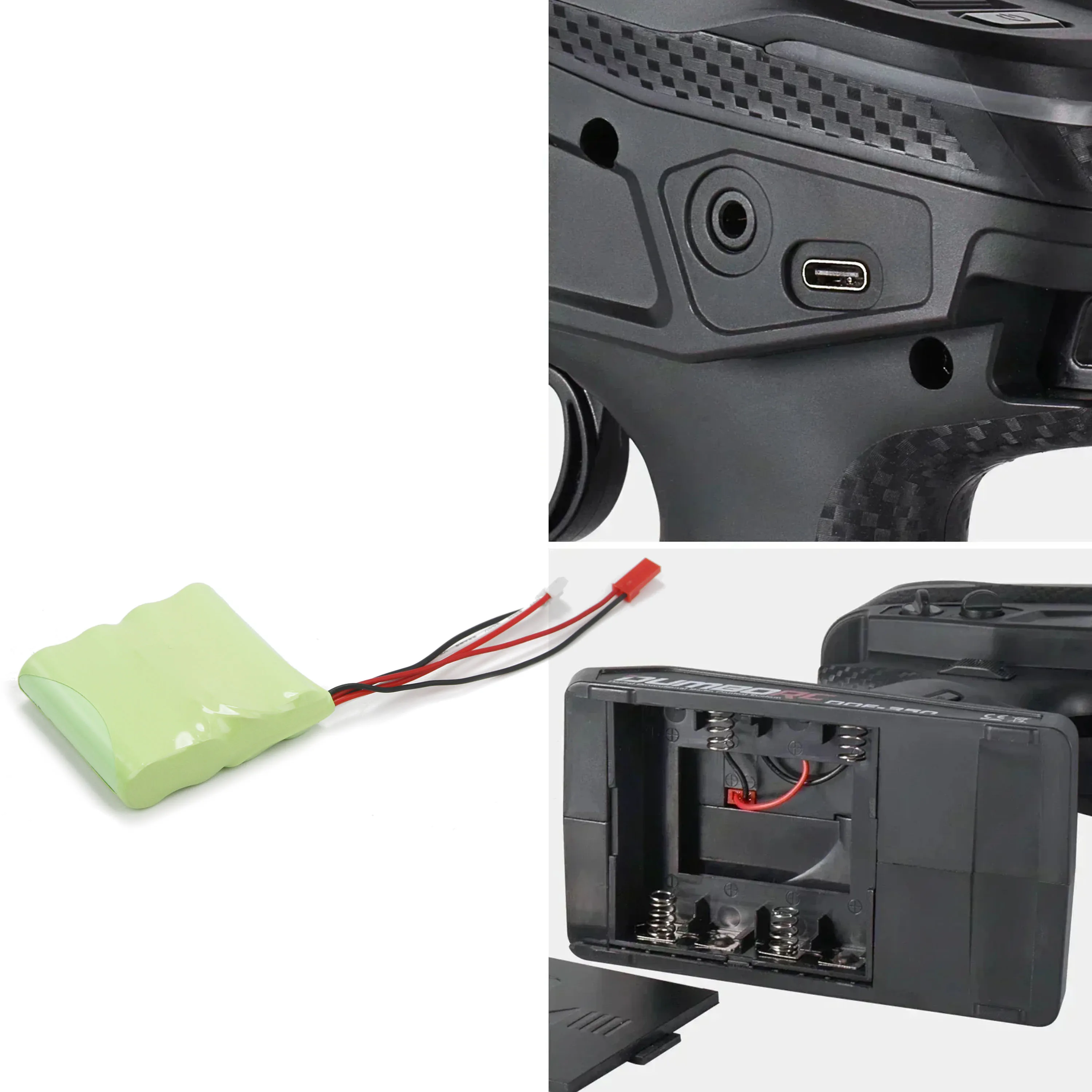 DUMBORC DDF-350 10CH 2.4G Screen Transmitter P10F P10FG Gyro Receiver RC Remote Control 7.4V Battery for RC Car Tank Boat Robot
DUMBORC DDF-350 10CH 2.4G Screen Transmitter P10F P10FG Gyro Receiver RC Remote Control 7.4V Battery for RC Car Tank Boat Robot