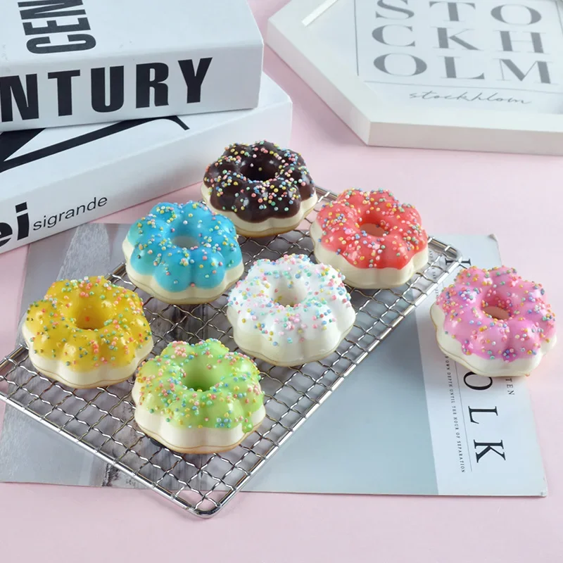 Artificial Donut Dessert Plum Donut Fake Cream Cake Model Props PU Simulation Refrigerator Stickers Decorations Home Decor Toys
Artificial Donut Dessert Plum Donut Fake Cream Cake Model Props PU Simulation Refrigerator Stickers Decorations Home Decor Toys