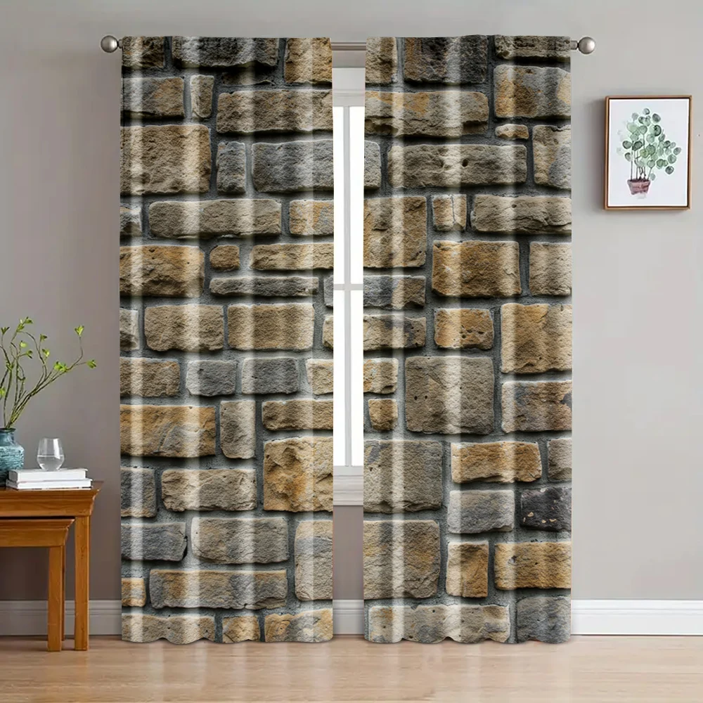 2pc, Curtain Gray and brown rocks Durable Polyester,Without Electricity Holiday Decorations Use for room decor aesthetic
2pc, Curtain Gray and brown rocks Durable Polyester,Without Electricity Holiday Decorations Use for room decor aesthetic