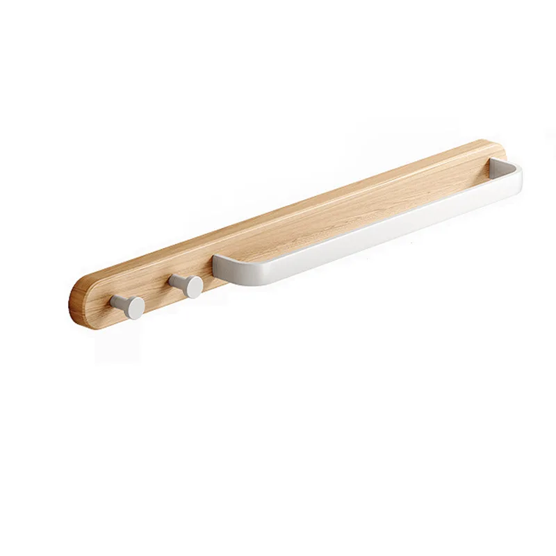 Wood Towel Bar Bathroom Towel Holder Aluminum Wall Mounted Towel Rack No Punch Bathroom Storage Shelf With 2 Hooks For Toilets
Wood Towel Bar Bathroom Towel Holder Aluminum Wall Mounted Towel Rack No Punch Bathroom Storage Shelf With 2 Hooks For Toilets