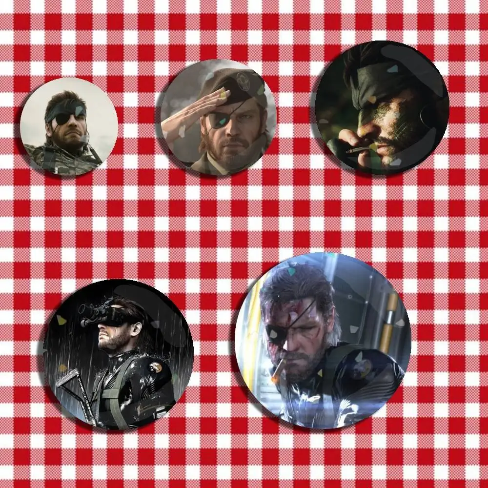 Game M-Metal Gear Solid Snake MGS Laser Badge Creative Pins Brooch for Bag Clothes Hat Decor Gifts Fans Collect
Game M-Metal Gear Solid Snake MGS Laser Badge Creative Pins Brooch for Bag Clothes Hat Decor Gifts Fans Collect