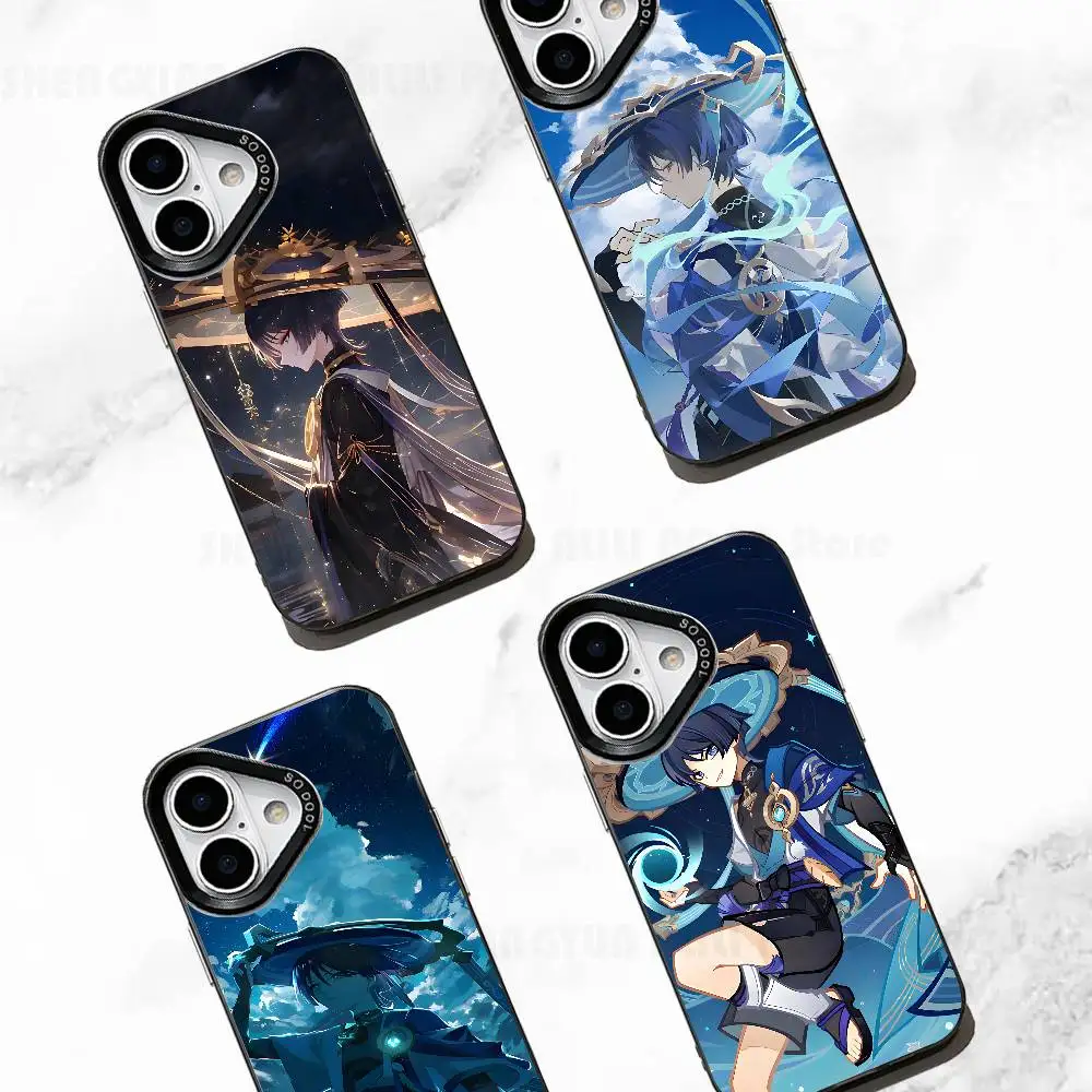 Popular Game Figure Wanderer Genshin Phone Case For IPhone 17 16e 16 15 14 13 12 Pro Max X XR XS MAX Back Cover
Popular Game Figure Wanderer Genshin Phone Case For IPhone 17 16e 16 15 14 13 12 Pro Max X XR XS MAX Back Cover