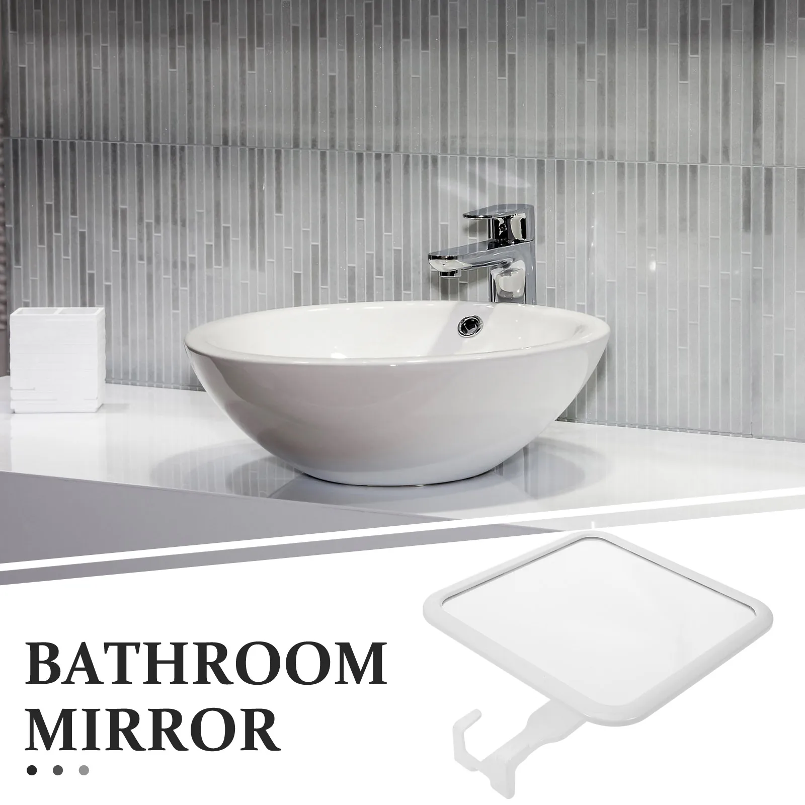 Bathroom Makeup Mirror No Drill Installation Suction Cup Wall Mount Waterproof Anti-Fog Shower Mirror for Shaving and Cosmetics
Bathroom Makeup Mirror No Drill Installation Suction Cup Wall Mount Waterproof Anti-Fog Shower Mirror for Shaving and Cosmetics