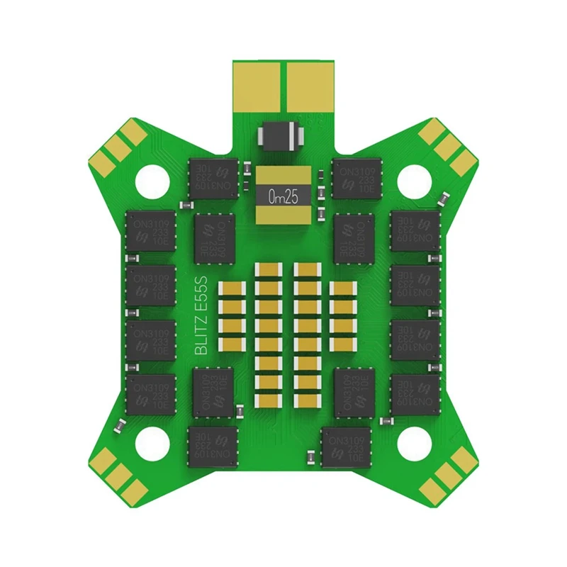 1 шт. для Iflight BLITZ E55S 4-в-1 ESC 2-6S ESC зеленая печатная плата для RC FPV Freestyle Racing Drone
1 шт. для Iflight BLITZ E55S 4-в-1 ESC 2-6S ESC зеленая печатная плата для RC FPV Freestyle Racing Drone