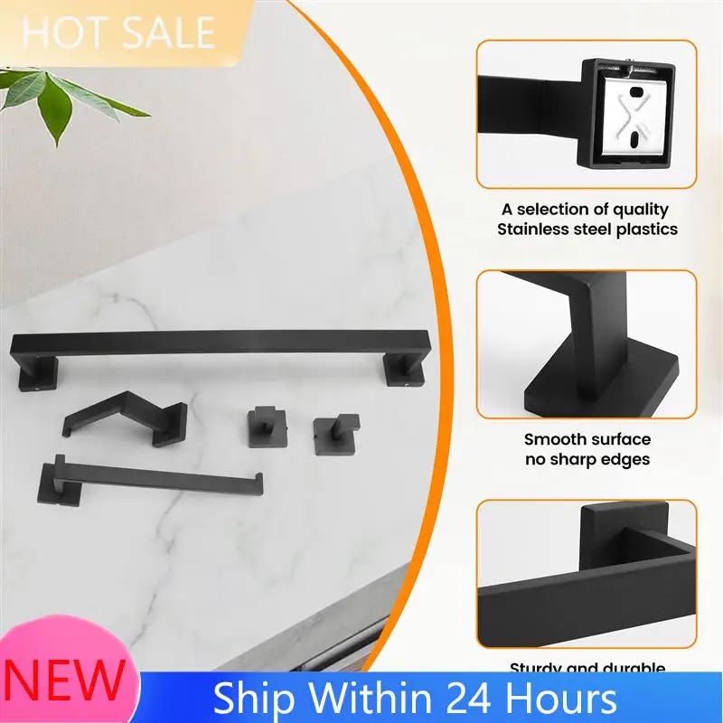 ~2025 TrendНабор для ванной комнаты Крючок для халата Вешалка для полотенец Вешалка для полотенец Вешалка для туалетной бумаги
~2025 TrendНабор для ванной комнаты Крючок для халата Вешалка для полотенец Вешалка для полотенец Вешалка для туалетной бумаги