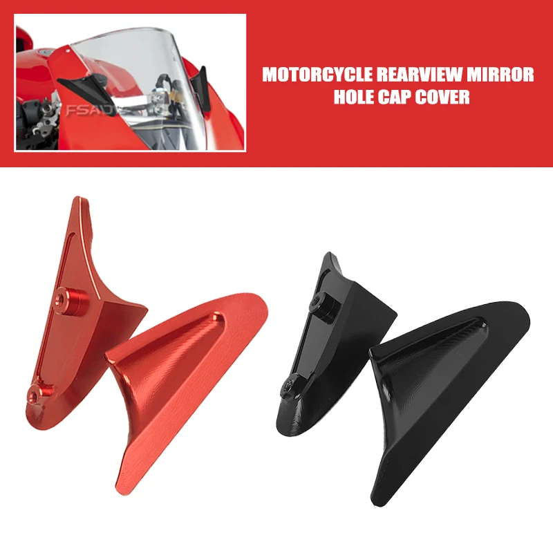 Rear Mirror Cap For Ducati PANIGALE 899 PANIGALE 1199 899/1199 2012-2015 Motorcycle Eliminators Windscreen Mirror Hole Cover
Rear Mirror Cap For Ducati PANIGALE 899 PANIGALE 1199 899/1199 2012-2015 Motorcycle Eliminators Windscreen Mirror Hole Cover 