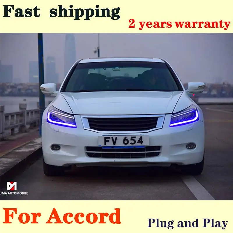 Стайлинг автомобиля светодиодные фары для Honda 8th Accord 2008-2013 фара динамический DRL указатель поворота светодиодные фары автоаксессуары
Стайлинг автомобиля светодиодные фары для Honda 8th Accord 2008-2013 фара динамический DRL указатель поворота светодиодные фары автоаксессуары