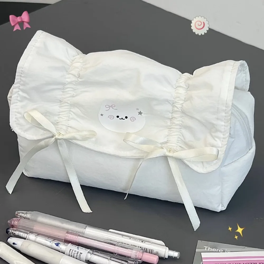 Ballet Style with Zipper Pen Bag Stocking Stuffers Bowknot Storage Bag Large Capacity Stationery Storage Bag Gift
Ballet Style with Zipper Pen Bag Stocking Stuffers Bowknot Storage Bag Large Capacity Stationery Storage Bag Gift