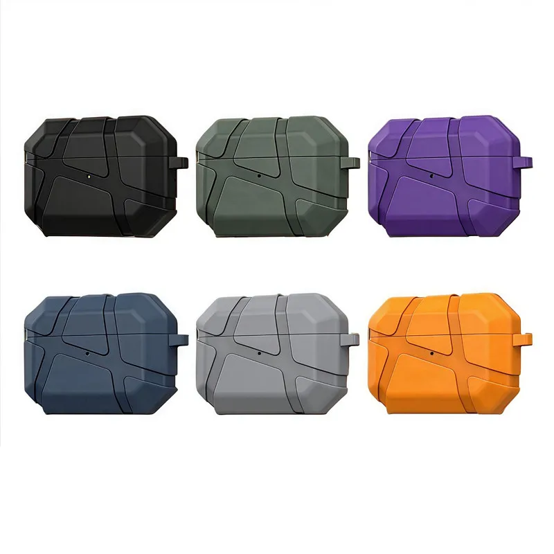 2025 New Case For AirPods Pro3 4 3 2 1 Pro2 Earphone Bag 3D Geometric TPU Protective With Hook For Airpods 4 Headphone Box Cover
2025 New Case For AirPods Pro3 4 3 2 1 Pro2 Earphone Bag 3D Geometric TPU Protective With Hook For Airpods 4 Headphone Box Cover
