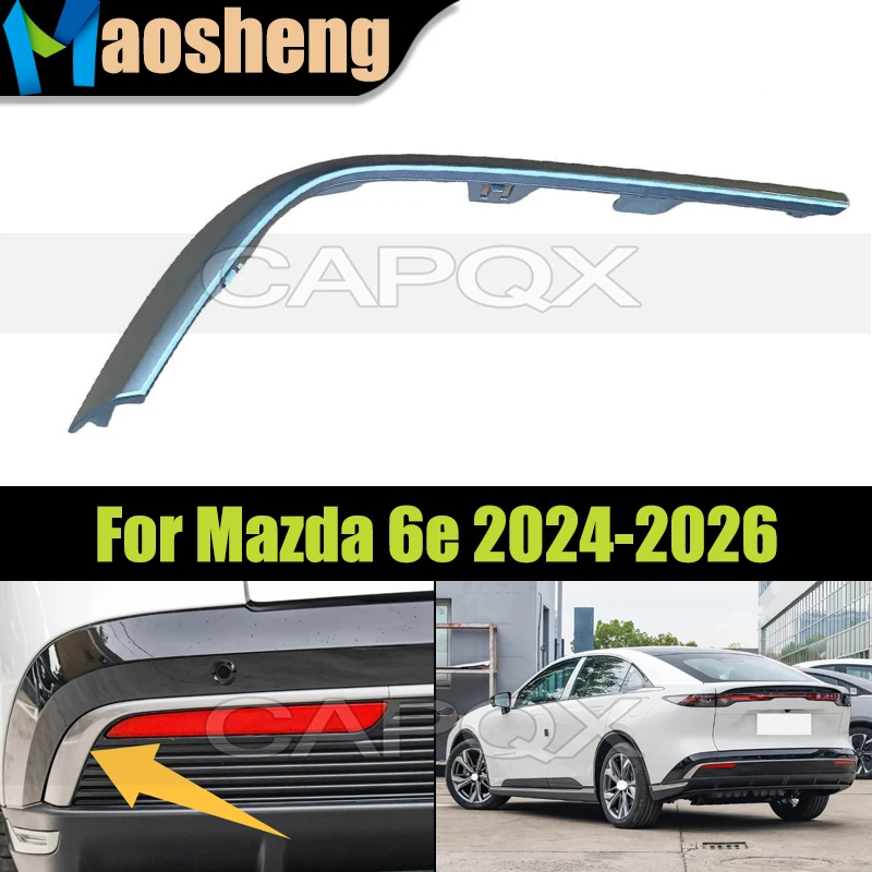 Car Rear Bumper Fog Light Cover Trim For Mazda 6e 2024 2025 2026 Rear Bumper Fog Lamp Cover Bezel Replacement
Car Rear Bumper Fog Light Cover Trim For Mazda 6e 2024 2025 2026 Rear Bumper Fog Lamp Cover Bezel Replacement