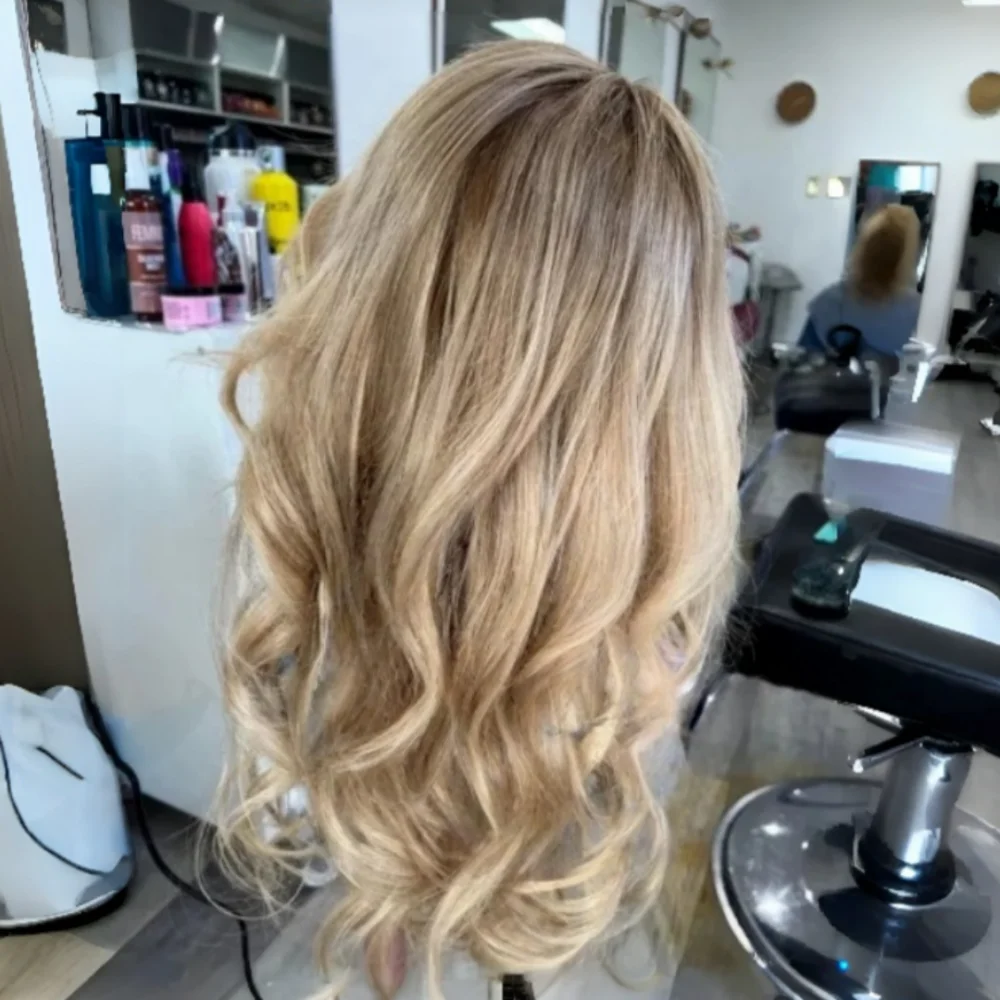 highlight blonde Soft Body Wave 150 density and 13x4 100% human hair wig lace front wig, with baby hair pre plucked
highlight blonde Soft Body Wave 150 density and 13x4 100% human hair wig lace front wig, with baby hair pre plucked