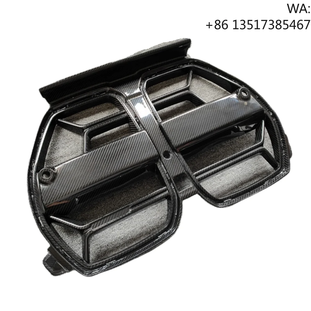 Used for BMW G80 M3 G82 G83 M4 Modification with Dry Carbon Fiber CLS Style Front Grille (without ACC) Body Kit
Used for BMW G80 M3 G82 G83 M4 Modification with Dry Carbon Fiber CLS Style Front Grille (without ACC) Body Kit