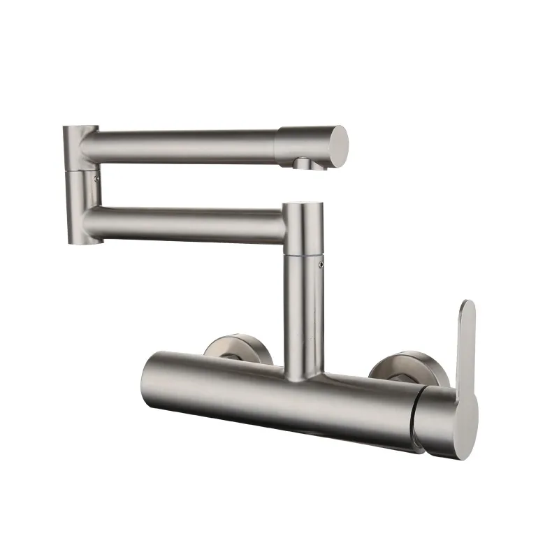 In-Wall Kitchen Faucet Telescopic Folding Stainless Steel 360 Rotating Mixer Bathroom Balcony Laundry Sink Tap Hidden Type Crane
In-Wall Kitchen Faucet Telescopic Folding Stainless Steel 360 Rotating Mixer Bathroom Balcony Laundry Sink Tap Hidden Type Crane