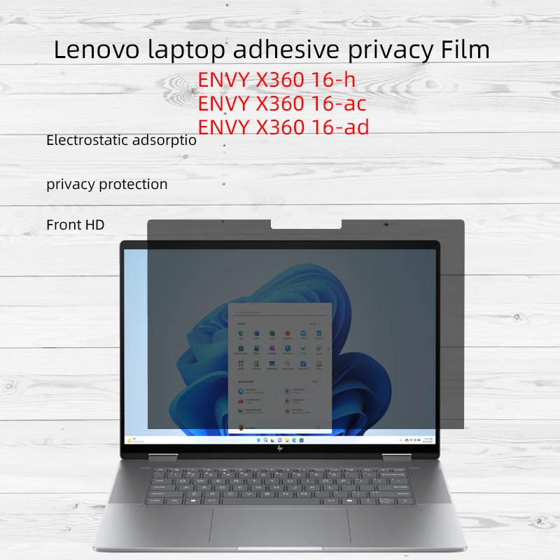 Подходит для 16-дюймового ноутбука HP ENVY X360 16-h 16-ac 16-ad. Клейкая антиподглядывающая пленка для конфиденциальности, антиподглядывающая пленка
Подходит для 16-дюймового ноутбука HP ENVY X360 16-h 16-ac 16-ad. Клейкая антиподглядывающая пленка для конфиденциальности, антиподглядывающая пленка