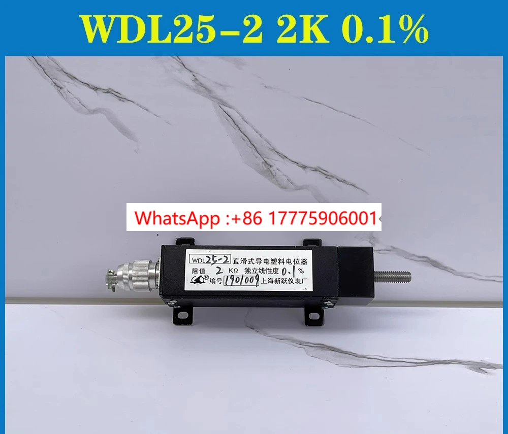 Xinyue Instrument Factory Direct Slide Conductive Plastic Potentiometer WDL25/50/100-2 2K 5K 0.1%
Xinyue Instrument Factory Direct Slide Conductive Plastic Potentiometer WDL25/50/100-2 2K 5K 0.1%
