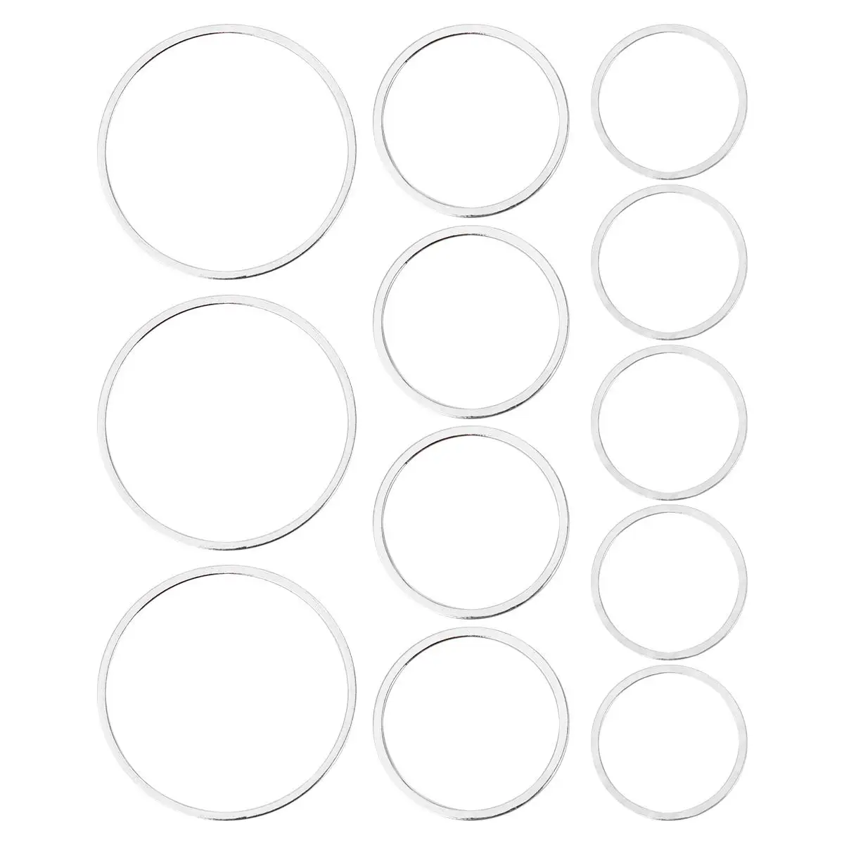 60 Pcs Copper Earring Pendant Kits Jewelry Making Supplies Charms DIY Projects Accessories Gifts Adults Silver
60 Pcs Copper Earring Pendant Kits Jewelry Making Supplies Charms DIY Projects Accessories Gifts Adults Silver
