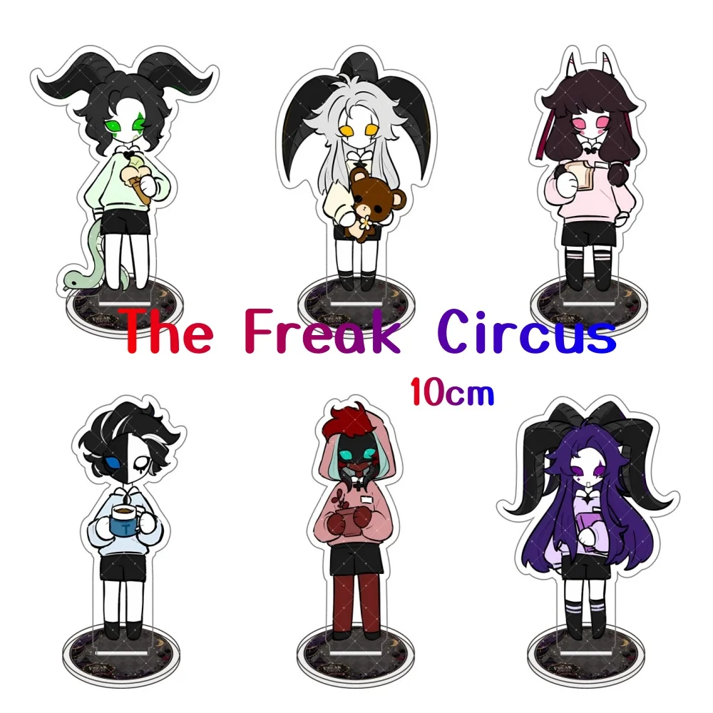 New 10cm The Freak Circus Acrylic Stand Keychain Pierrot Harlequin Gothic Figure Desktop Decor Character Merch Gift
New 10cm The Freak Circus Acrylic Stand Keychain Pierrot Harlequin Gothic Figure Desktop Decor Character Merch Gift