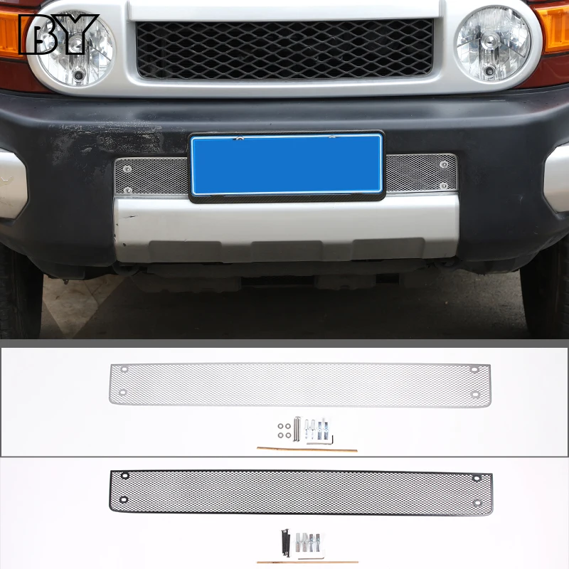 For Toyota FJ Cruiser 2007-2021 Stainless Steel Black/Silver Car Front Air Intake Grille Insect Net Car Protection Accessories
For Toyota FJ Cruiser 2007-2021 Stainless Steel Black/Silver Car Front Air Intake Grille Insect Net Car Protection Accessories