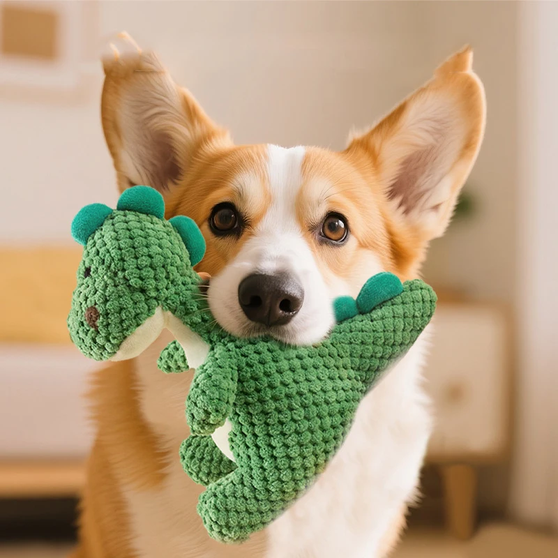 Wholesale Large Dinosaur Plush Dog Toys for Big Dogs - Bite-Resistant Sound-Making & Boredom-Relieving Cross-Border Hot Seller
Wholesale Large Dinosaur Plush Dog Toys for Big Dogs - Bite-Resistant Sound-Making & Boredom-Relieving Cross-Border Hot Seller