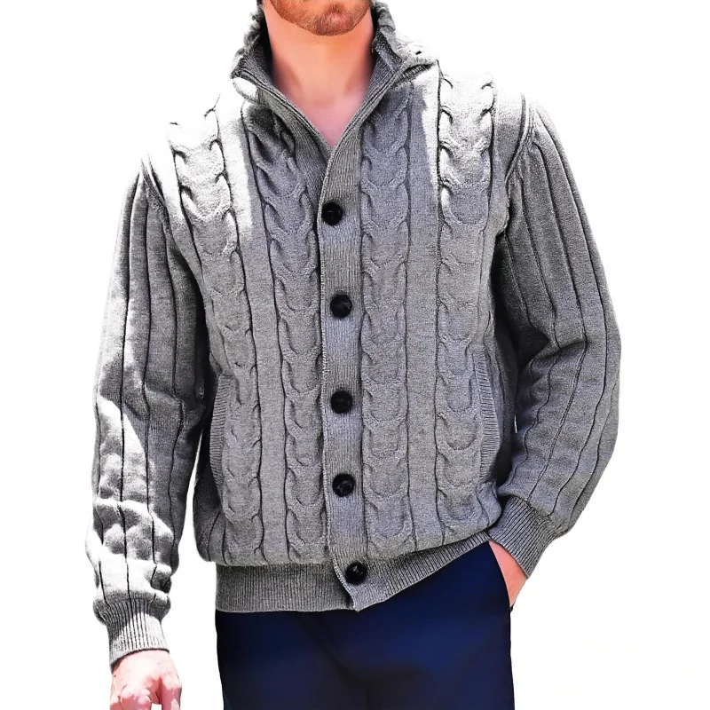 Свитер EMEEasy Success с кабельной вязкой, горный орел, стойка, кардиган на молнии, американский ретро, чистый крой
Свитер EMEEasy Success с кабельной вязкой, горный орел, стойка, кардиган на молнии, американский ретро, чистый крой