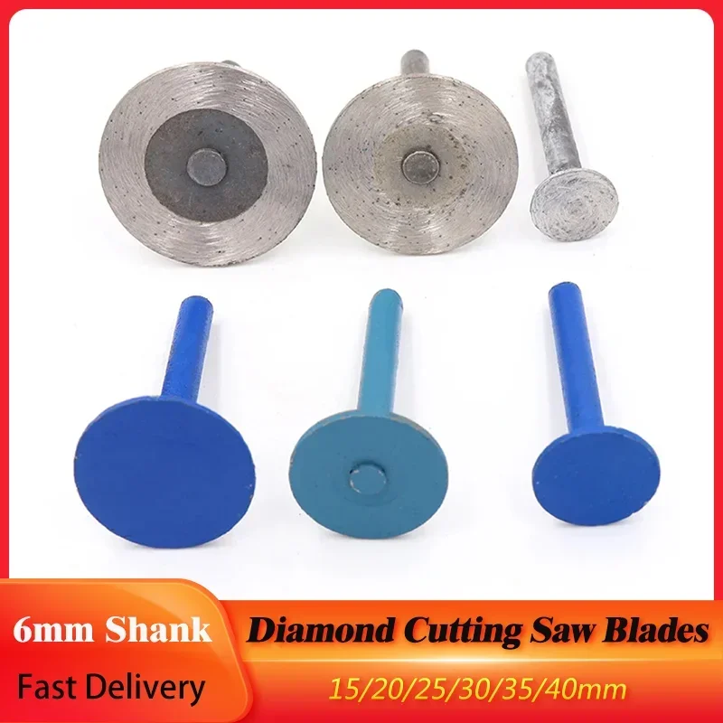 1Pcs 6mm Shank Diamond Cutting Saw Blades 15-40mm Sintering Cutting Discs For Wood Metal Stone Granite Marble Rotary Power Tools
1Pcs 6mm Shank Diamond Cutting Saw Blades 15-40mm Sintering Cutting Discs For Wood Metal Stone Granite Marble Rotary Power Tools