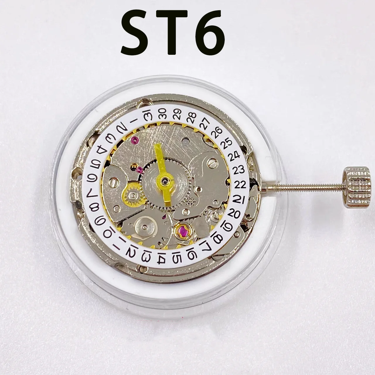 Watch accessories suitable for ST6 movement three pin single calendar automatic mechanical movement watch repair parts
Watch accessories suitable for ST6 movement three pin single calendar automatic mechanical movement watch repair parts