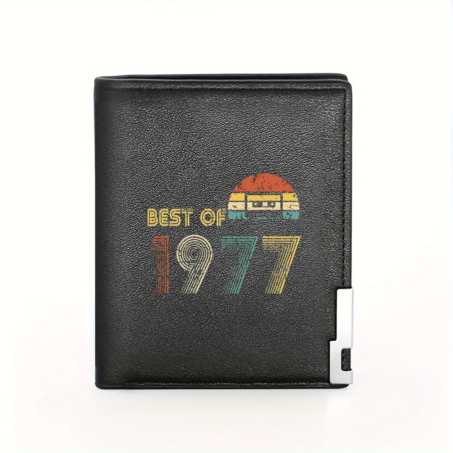 Best Of 1977 Vintage Cassette Tape Graphic Print Mens Wallet Business Mens Casual Elegant Simple Practical Quality Wallet Stylis
Best Of 1977 Vintage Cassette Tape Graphic Print Mens Wallet Business Mens Casual Elegant Simple Practical Quality Wallet Stylis