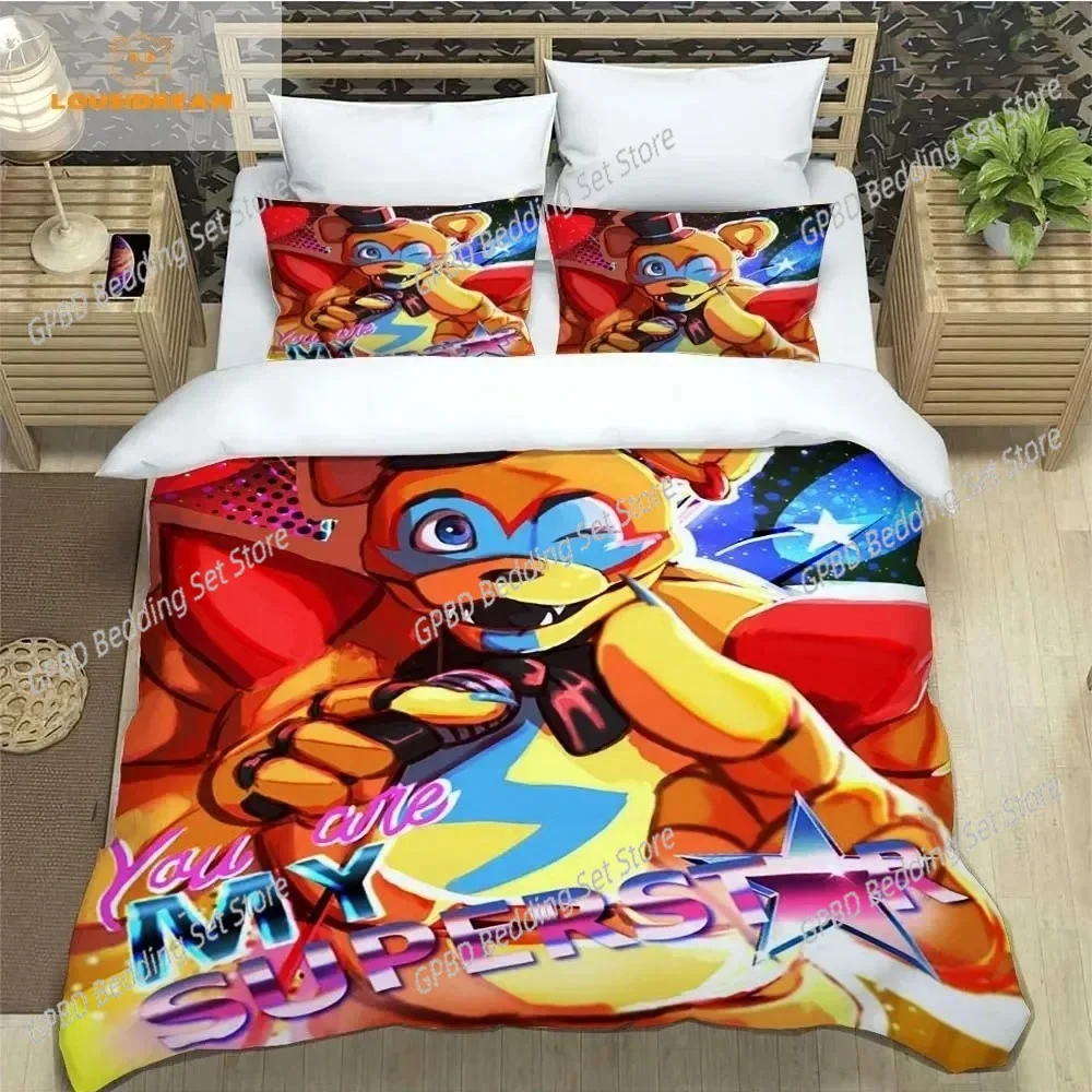 F-Five-Nights At Freddy´s FNAF Bedding Sheet Set King Twin Double Boys Bedding Mircofiber or Polyester Duvet Cover
F-Five-Nights At Freddy´s FNAF Bedding Sheet Set King Twin Double Boys Bedding Mircofiber or Polyester Duvet Cover
