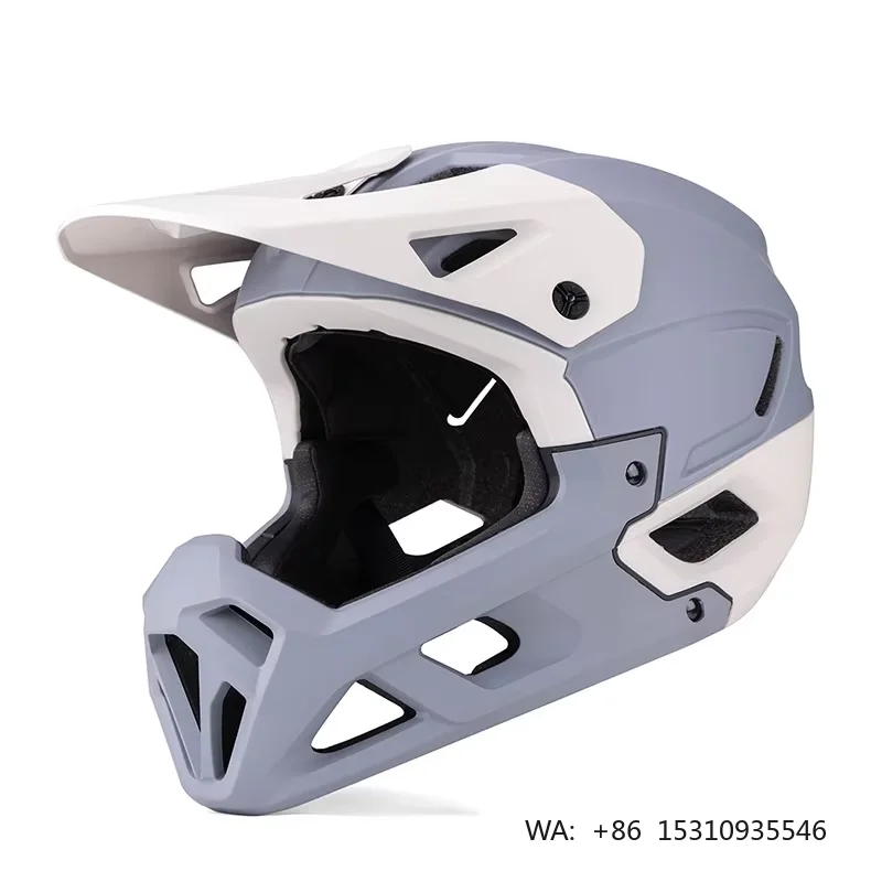 Full-Face Mountain Bike Helmet for Adult Unisex Off-Road Extreme Racing Downhill Riding CE/CPSC Certified All-Season Use
Full-Face Mountain Bike Helmet for Adult Unisex Off-Road Extreme Racing Downhill Riding CE/CPSC Certified All-Season Use