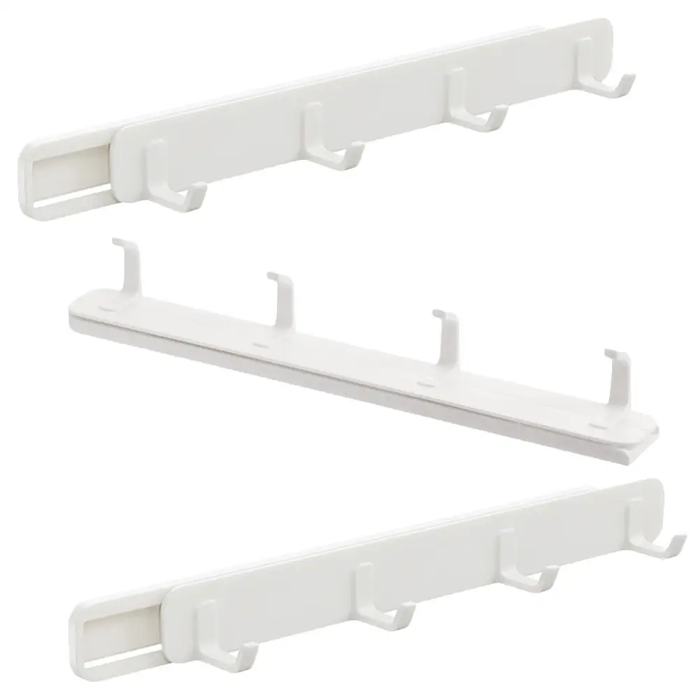 3 Pcs Sliding Storage Hook Rack Coat Slide Pull Out Hanger Hooks Household Abs Hat for Wall
3 Pcs Sliding Storage Hook Rack Coat Slide Pull Out Hanger Hooks Household Abs Hat for Wall