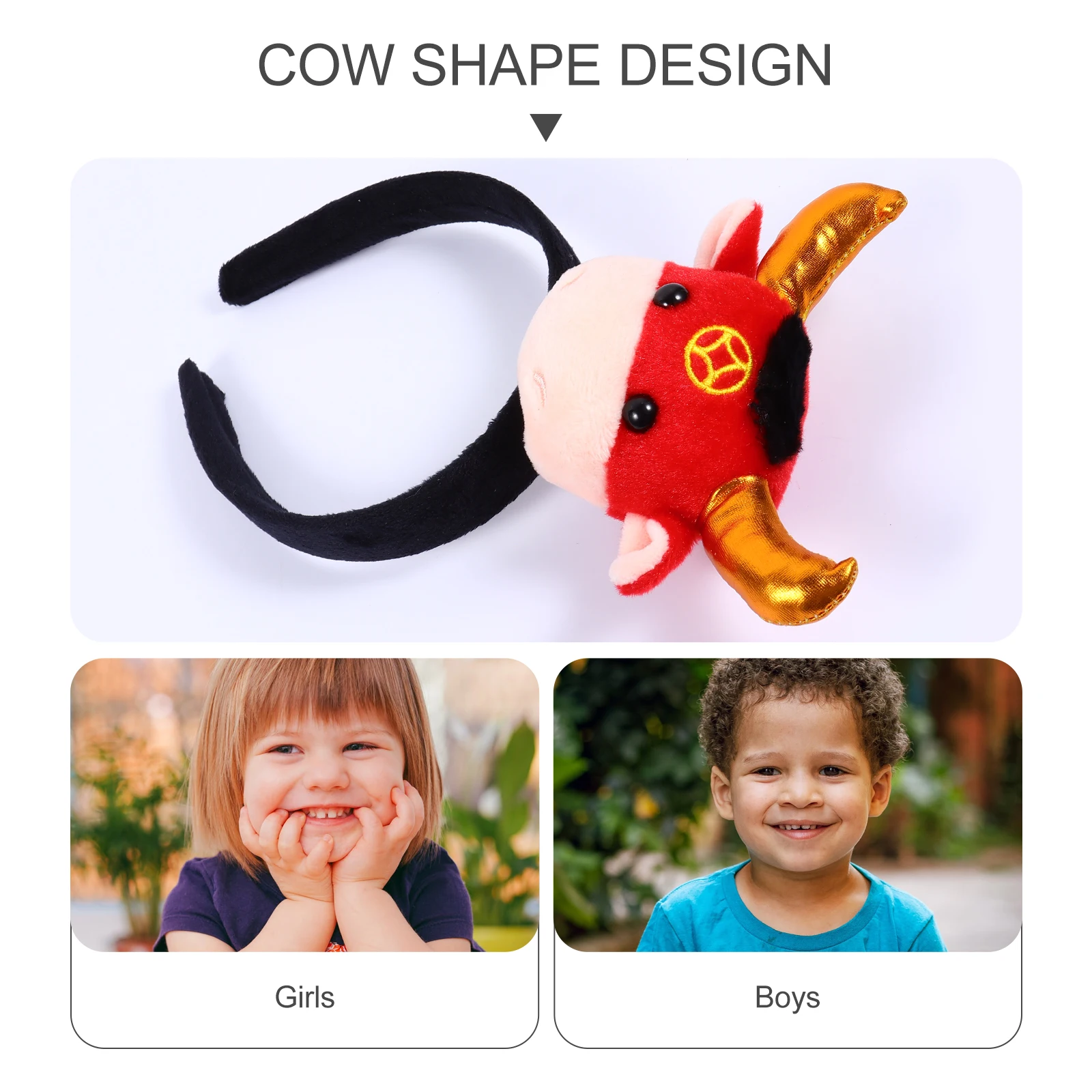 1 pc Cow Hairband Creative Party Supplies Cartoon Ox Headwear For New Year Party Photo Accessories For Kids Adults
1 pc Cow Hairband Creative Party Supplies Cartoon Ox Headwear For New Year Party Photo Accessories For Kids Adults
