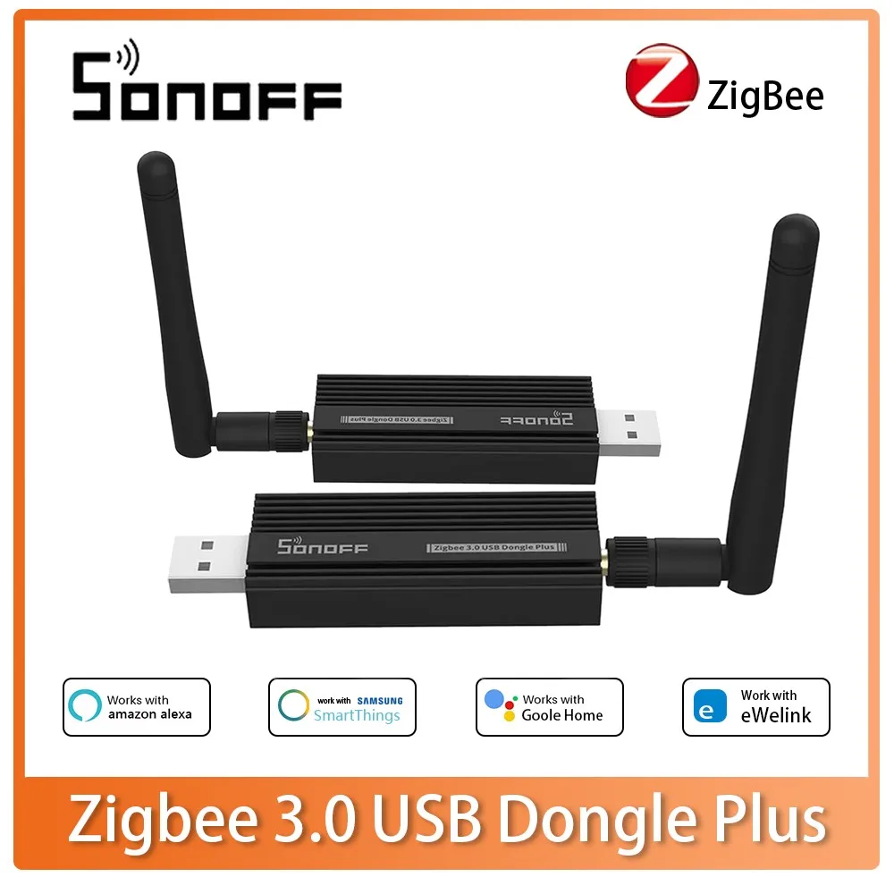 SONOFF ZB Dongle-E USB Dongle Plus Беспроводной анализатор шлюза Zigbee ZHA Zigbee 3.0 Zigbee2MQTT Захват USB-накопителя с антенной
SONOFF ZB Dongle-E USB Dongle Plus Беспроводной анализатор шлюза Zigbee ZHA Zigbee 3.0 Zigbee2MQTT Захват USB-накопителя с антенной