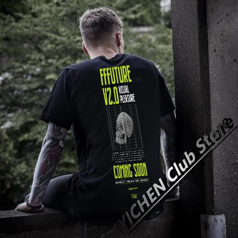 European American Personality Trendy Brand Rock Heavy Metal Skull Loose Cotton Print T-Shirt Dark Fashion Cycling Men's T-Shirt
European American Personality Trendy Brand Rock Heavy Metal Skull Loose Cotton Print T-Shirt Dark Fashion Cycling Men's T-Shirt